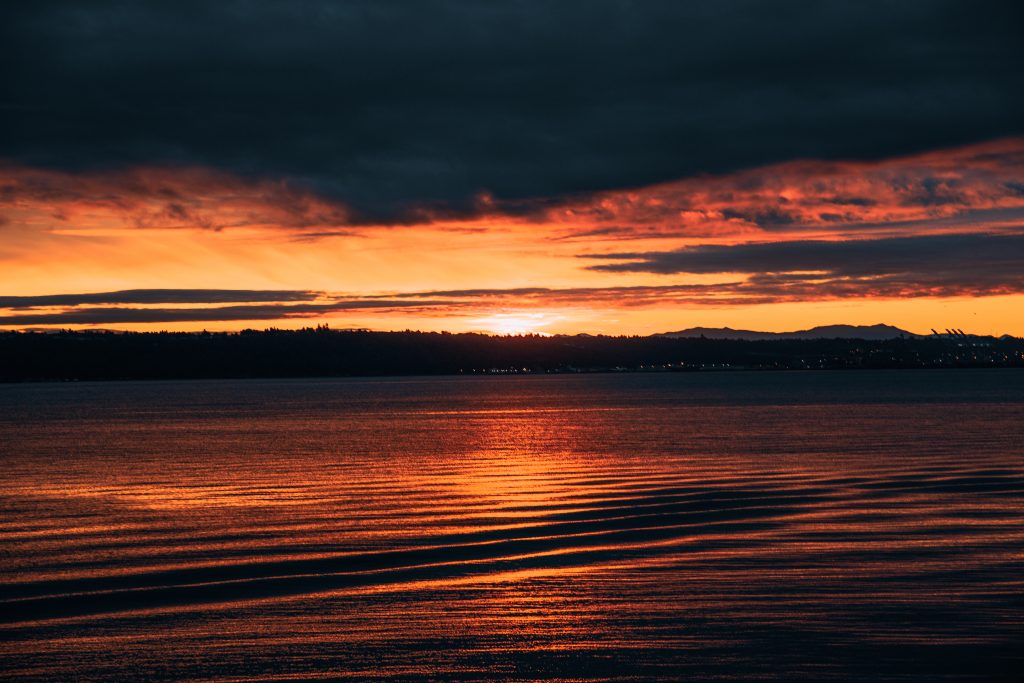 Les Davis Pier, Tacoma Washington Sunrise
