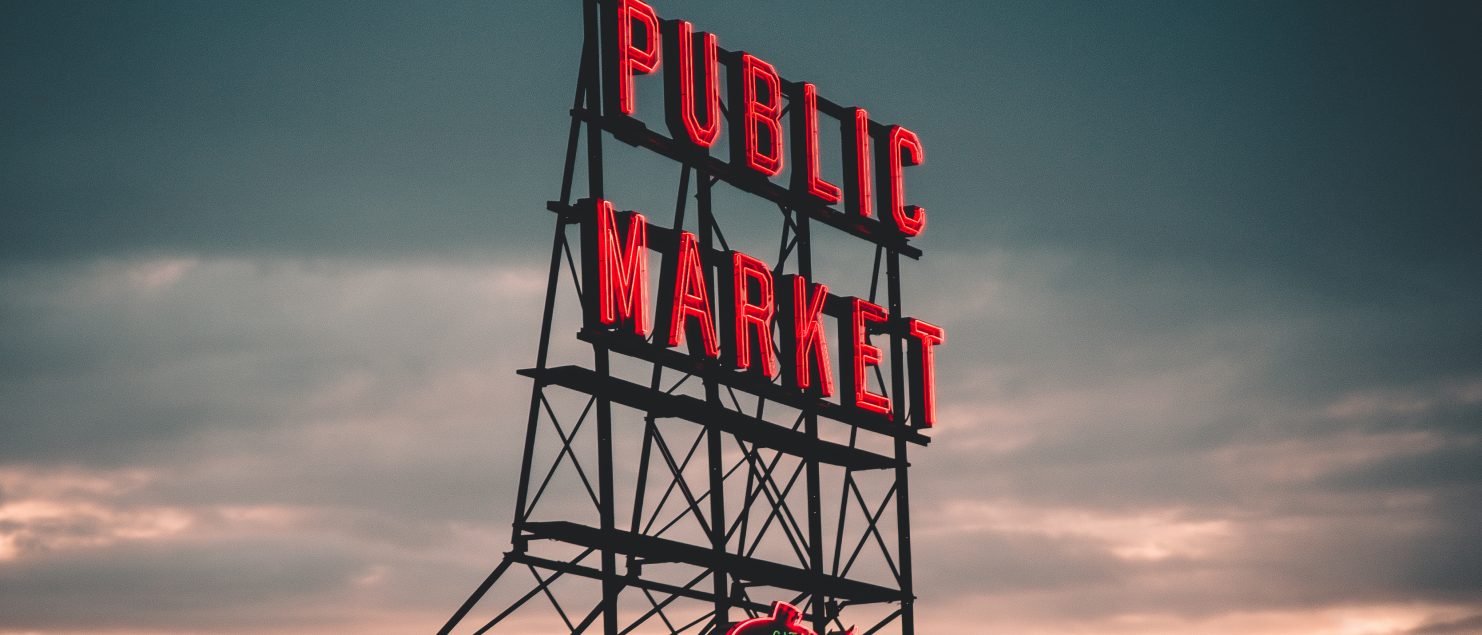Seattle Washington Street Urban Photography Pike Place Market