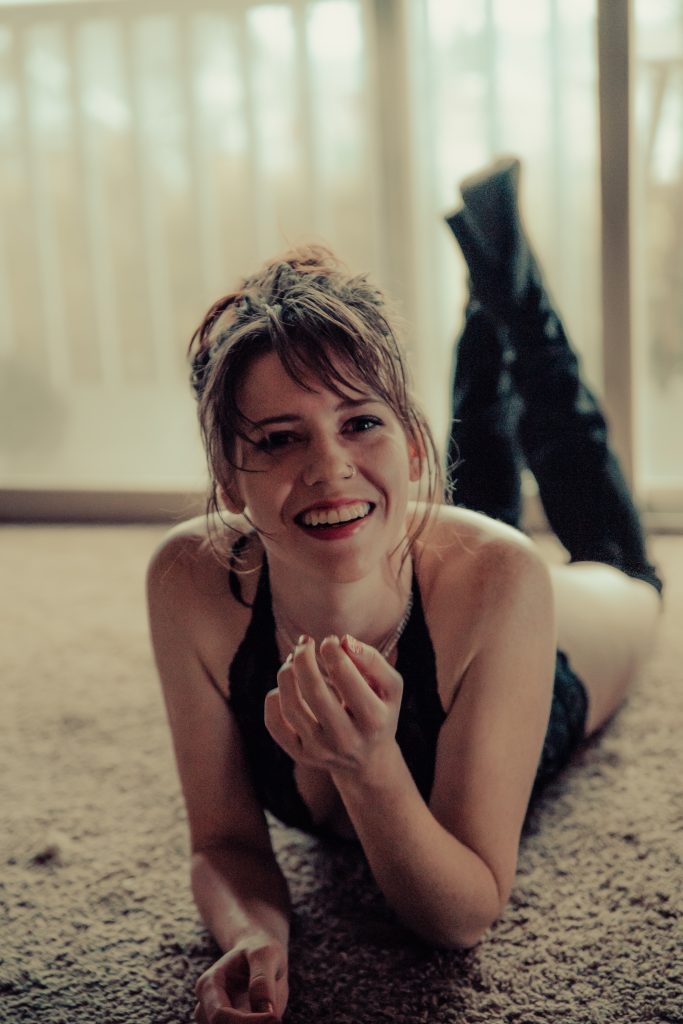 Tacoma Boudoir Photography Smile