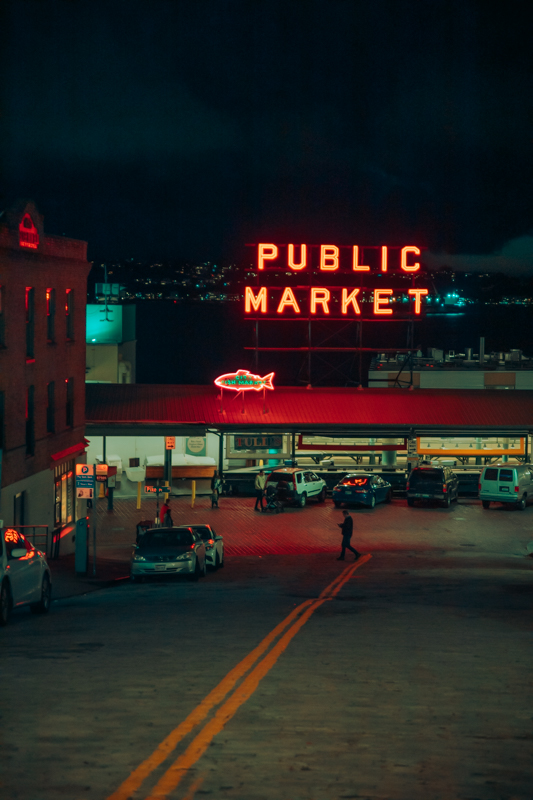 Public Market Cinematic Street Photography