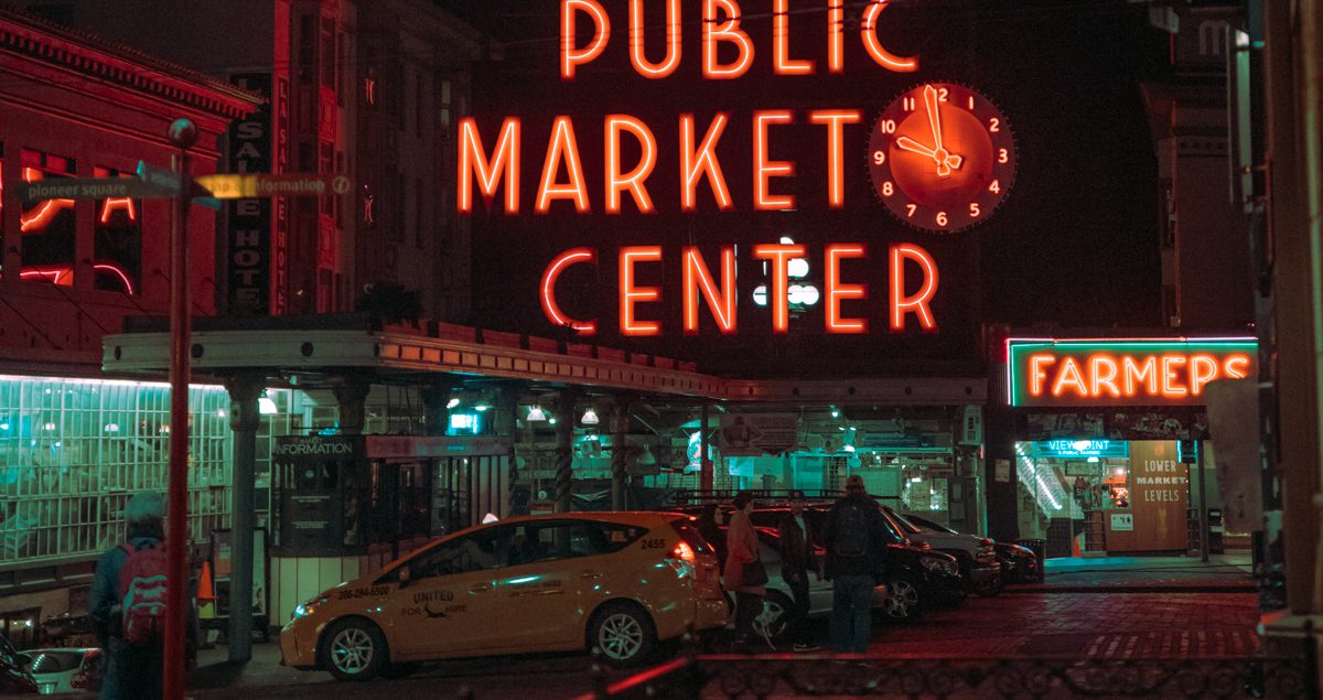 Public Market Center Street Photography Cinematic