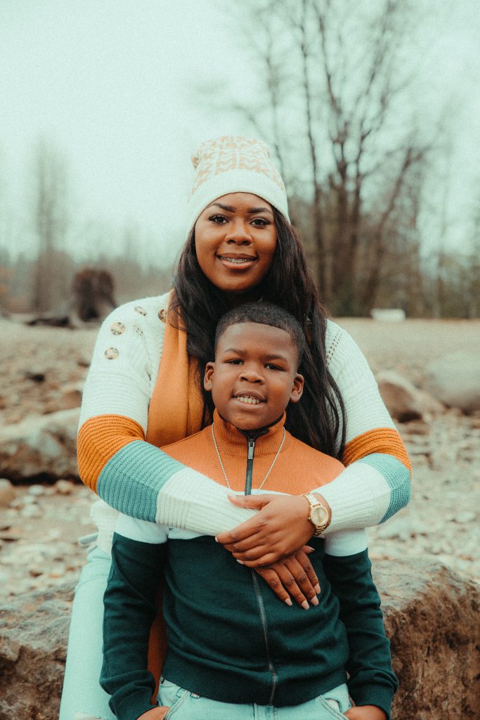 Seattle Mother and Son Portrait Photoshoot