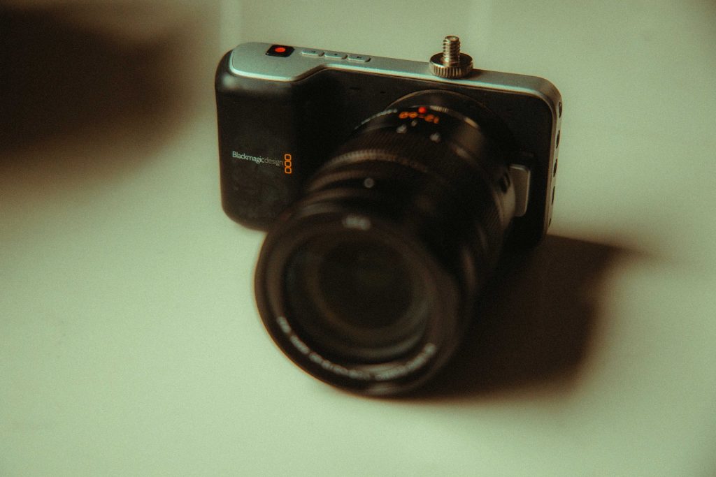 Blackmagic Cinema Camera Original Retro Seattle Videographer Photographer