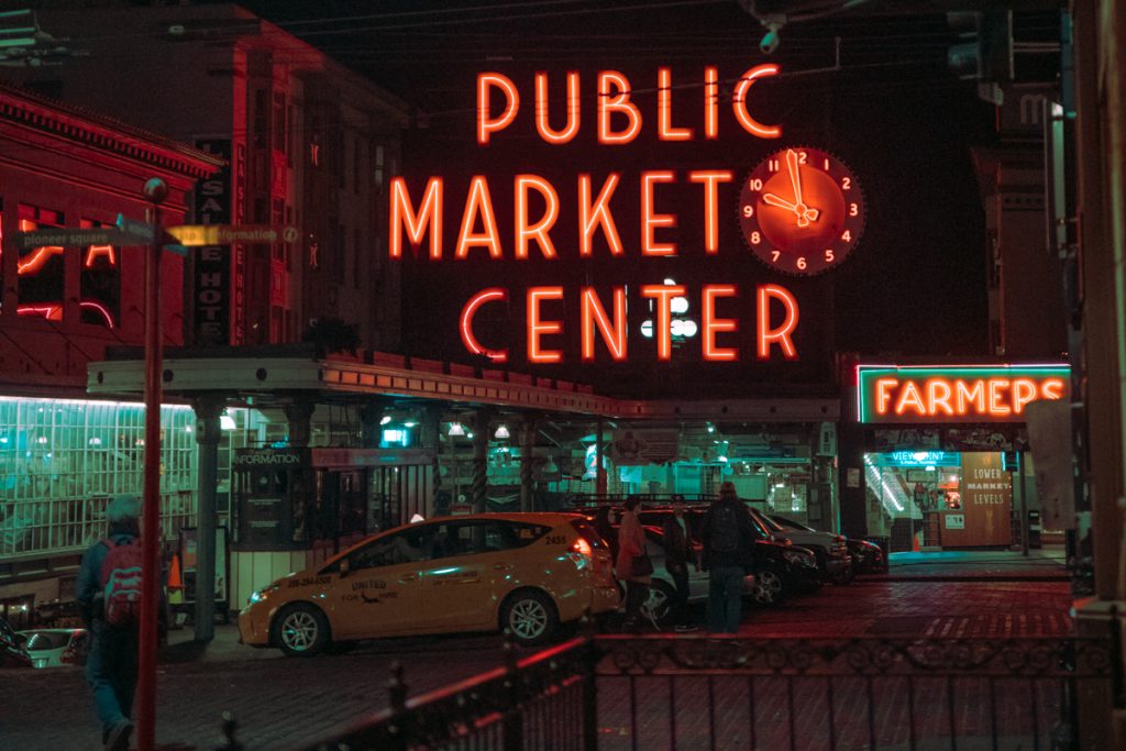 Public Market Center Street Photography Cinematic